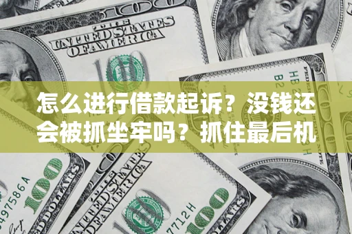 北京怎么进行借款起诉？没钱还会被抓坐牢吗？抓住最后机会！