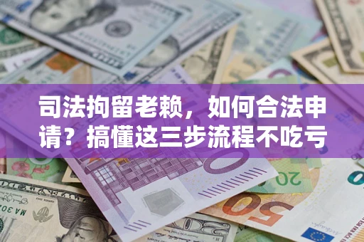 北京司法拘留老赖，如何合法申请？搞懂这三步流程不吃亏！