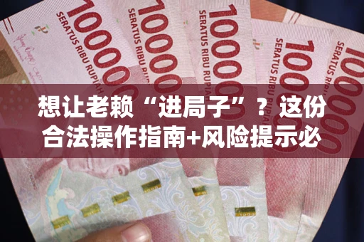 北京想让老赖“进局子”？这份合法操作指南+风险提示必须看！