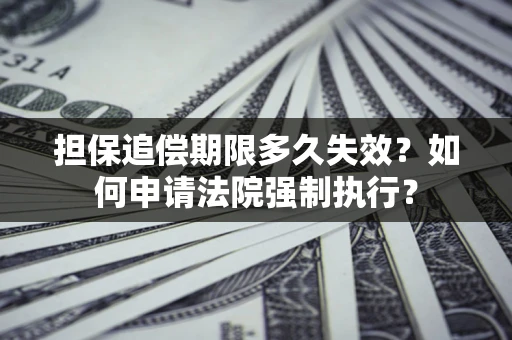 北京担保追偿期限多久失效？如何申请法院强制执行？
