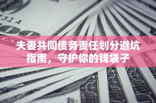 北京夫妻共同债务责任划分避坑指南，守护你的钱袋子
