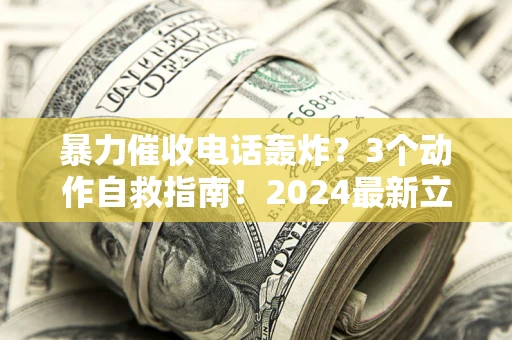 北京暴力催收电话轰炸？3个动作自救指南！2024最新立案标准全解析